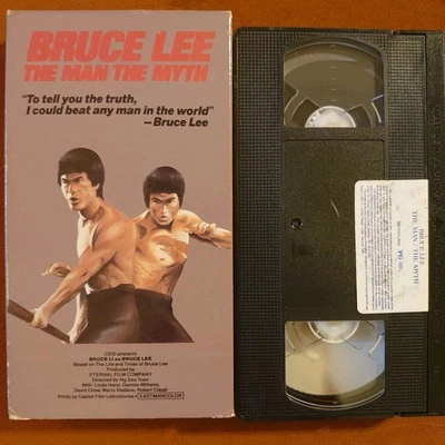 Bruce Lee: The Man and the Myth 1985 VHS Alternate Cover Rare Foto 1 de 3