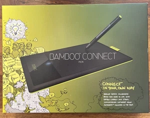 WACOM CTL-470 BAMBOO CONNECT PEN USB GRAPHICS DRAWING TABLET AND CARRYING CASE - Picture 1 of 3