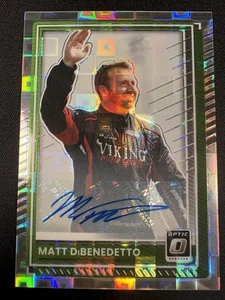 2025 Donruss Optic NASCAR Racing MATT DiBENEDETTO Pandora Prizm Auto /25 - Picture 1 of 2