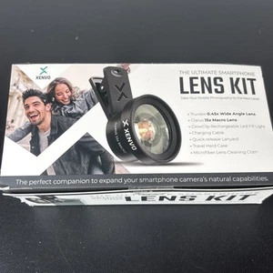 Pro Lens Kit for iPhone and Android, Macro and Wide Angle Lens with LED Light. - Zdjęcie 1 z 10