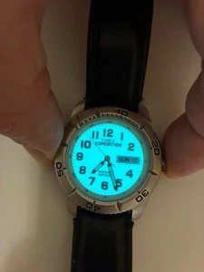 timex expedition watch Leather Band 22mm - Picture 1 of 10