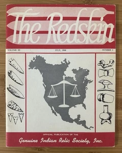 The Redskin Vol III No 3 July 1968 Genuine Indian Relic Society Magazine. NICE - Picture 1 of 6