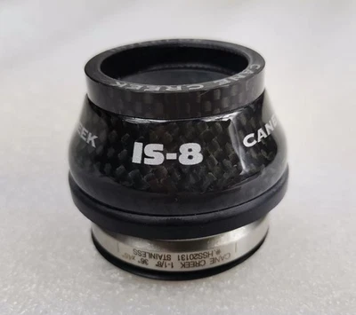 CARBON CANE CREEK INTEGRATED IS-8 41MM HEADSET 1 1/8" STAINLESS STEEL BEARINGS - Image 1 of 4