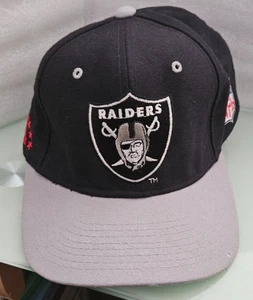 Vintage Starter The Natural Los Angeles Raiders tailliert 7 1/4 Wollmütze Mütze - Bild 1 von 10