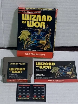 VINTAGE 1981/1983 ATARI 5200 WIZARD OF WOR New In Open Box - Image 1 of 4