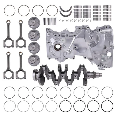 Crankshaft Rods Piston Main Rod Bearings Engine Timing Kit for Hyundai Kia 2.0L - Image 1 of 4