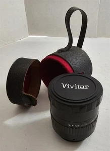 Vintage Vivitar Automatic Tele Converter 3X-1 Objektiv Kamera in Ledertasche Japan - Bild 1 von 10