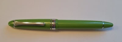 Sailor 1911 Standard Key Lime Rhodium Trim Fine 14K Fountain Pen - Image 1 of 3