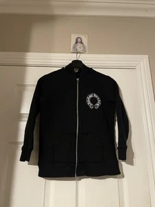 Chrome Hearts Horseshoe zip up Black Vintage Style size 10 youth - Picture 1 of 12