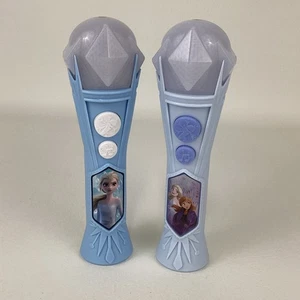 Disney Frozen Sing Along Microphone Lot Lights Sound Effects Karaoke Musical Toy - Picture 1 of 6