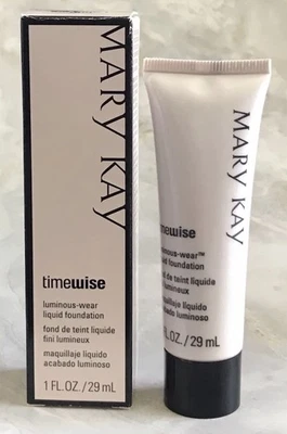 New In Box Mary Kay Luminous Wear Foundation Bronze 8 Normal / Dry ~ Fast Ship - Image 1 of 2