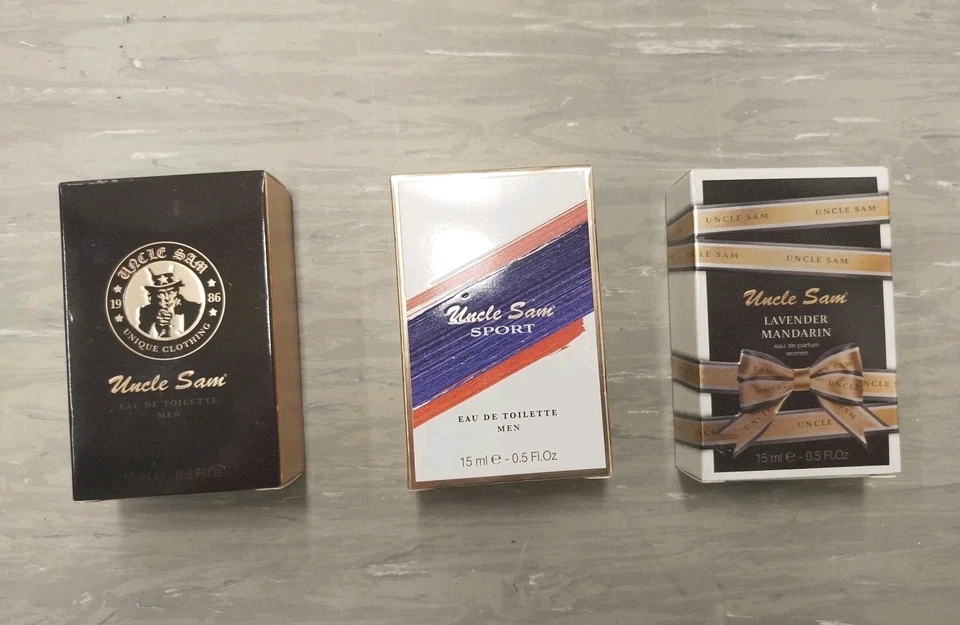 3 × Uncle Sam Parfüm