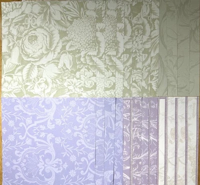 Assorted Anna Griffin  paper  (24 sheets) 6 x 6.  See Description - Image 1 of 3