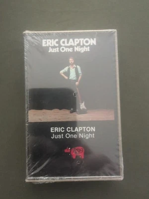  Eric Clapton CASSETTE TAPE Just One Night 1980 TESTED New Sealed! - Image 1 of 4