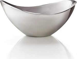 Nambe Butterfly Collection Serving Bowl, Oven Safe, 6-Inch, 8 Ounce - Silver