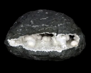 Natural OKENITE Gyrolite Quartz Minerals geode India #J 631 - Picture 1 of 12