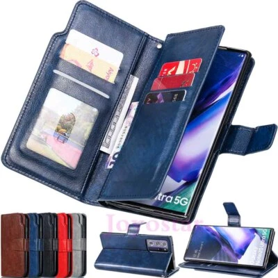 For Samsung A51 A71 A41 A21s A11 A10e A20 Wallet Card Holder Leather Case Cover - Image 1 of 4