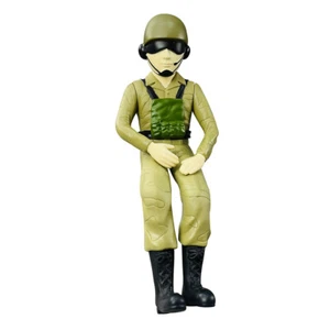 1 pieza figuras de piloto de juguete para 500/600/700/800 Roban modelo de helicóptero de radiocontrol peso ligero - Imagen 1 de 16