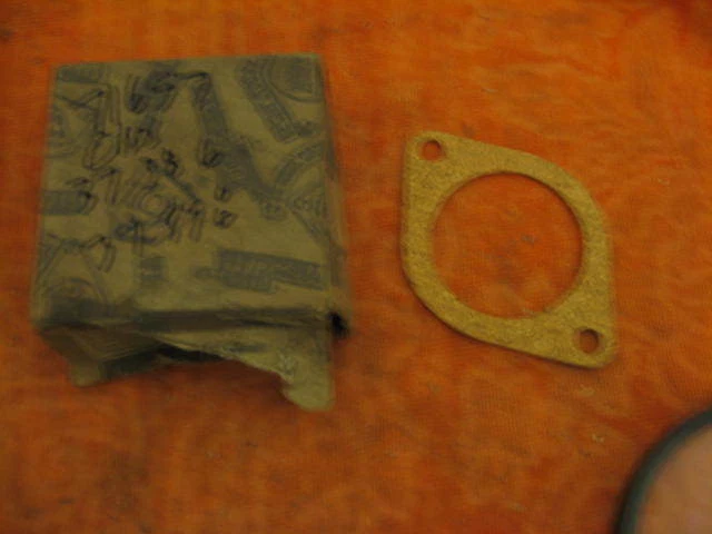 1937 1938 1939  oldsmobile 6 +  v-8  water outlet  gasket - Image 1 of 1