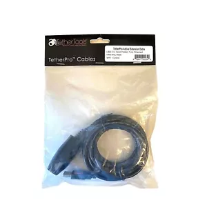 Tether Tools TetherPro USB 2.0 Active Extension Cable | 16', Black - Picture 1 of 4