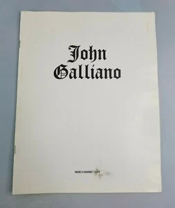 JOHN GALLIANO 2010 SUNGLASSES CATALOG 12 PAGES - Picture 1 of 6