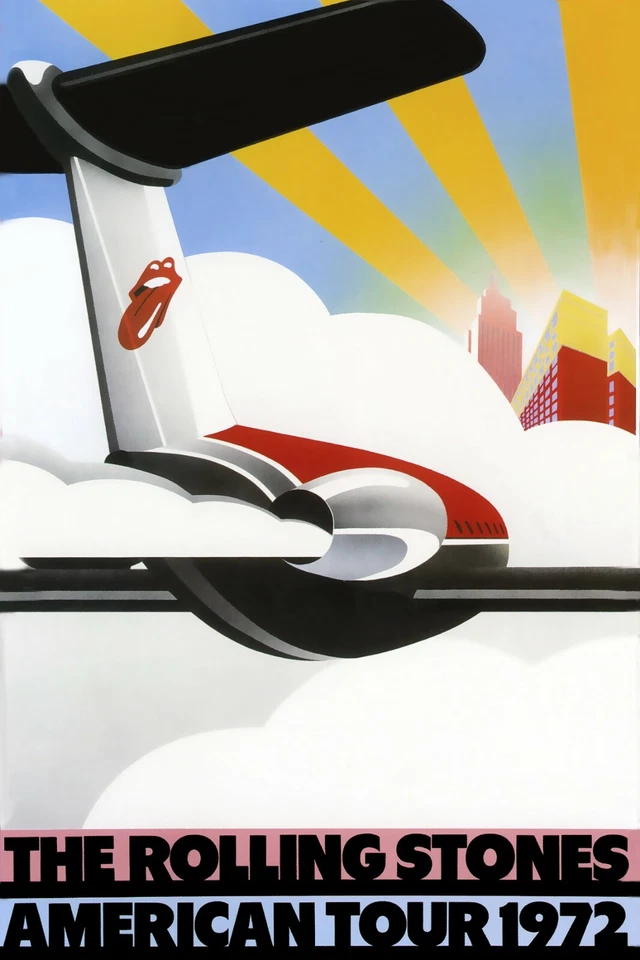 Rolling Stones  1972 American Tour Poster Print - Image 1 of 1