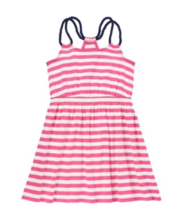 GYMBOREE GIRLS NAUTICAL STRIPED SWIMSUIT COVERUP  SIZE 5  REG. PRICE $32.95 - Image 1 of 1