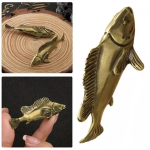 Antique Fish Statue Elegant Home Decor Marvelous Decoration Realistic Design - Picture 1 of 12