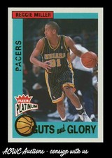 2002-03 Fleer Platinum Guts and Glory #7 Reggie Miller (Indiana Pacers)