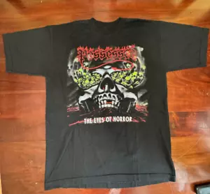 POSSESSED - THE EYES OF HORROR SHIRT - DEATH METAL MUSIC - Picture 1 of 5