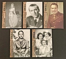 WWII Entertainers  2021 Historic Autograph End of the War 1945 Cards