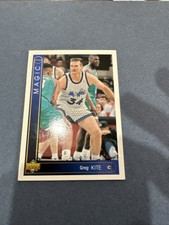  1993 Greg Kite 34 Upper Deck 331 Basketball Sports Trading Card 