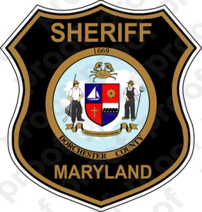 STICKER SHERIFF DORCHESTER COUNTY - Picture 1 of 2