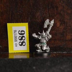 Vintage Warhammer C35 Chaos Warrior 'The Iron Duke' Realm of Chaos 1980s Metal - Picture 1 of 1