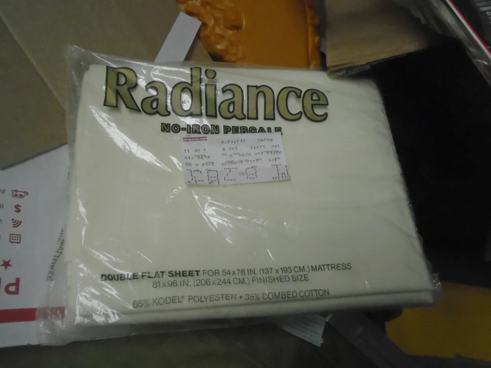 NIP VINTAGE Radiance DOUBLE FLAT SHEET  - Image 1 of 1