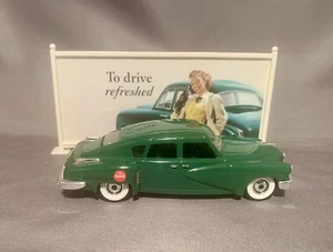 2000 Matchbox Coca-Cola DieCast Green 1948 Tucker Torpedo New in Package - Picture 1 of 4