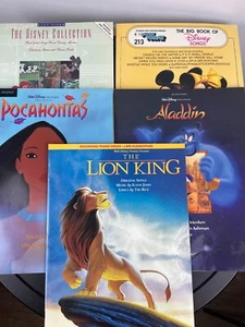 Disney Lot of 5 Song Books Elementary Easy Piano - See notes - Picture 1 of 11