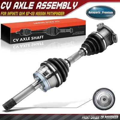 Conjunto de eje CV para Nissan Pathfinder 96-04 Infiniti QX4 4x4 delantero derecho/derecho Foto 1 de 4