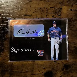 2003 Leaf Clubhouse Signatures Eric Hinske Autograph Toronto Blue Jays - Picture 1 of 2