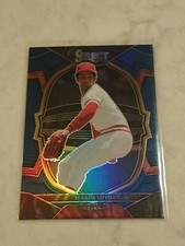MARIO SOTO 2023 Panini Select Blue Prizm #96 MLB Reds Concourse 