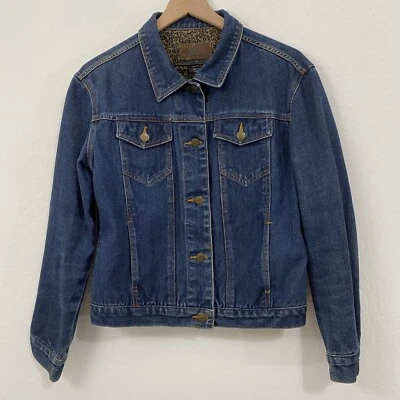 Chaqueta vaquera Xtreme Blues para mujer L azul denim con botones bolsillos con cuello Foto 1 de 4