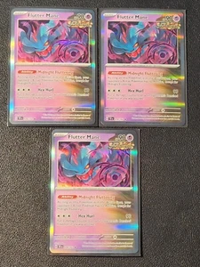 3x Holo Flutter Mane 078/162 Tarjeta Pokémon SV Fuerzas Temporales Raro Casi Nuevo - Imagen 1 de 1