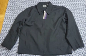 Jordan Craig Collection Men's Jacket Black Casual New Size Large - Picture 1 of 13