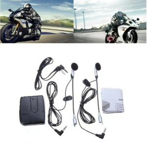 Intercom Motorcycle helmet communicator intercoms Moto helmet Bluetooth headset - Foto 1 di 9
