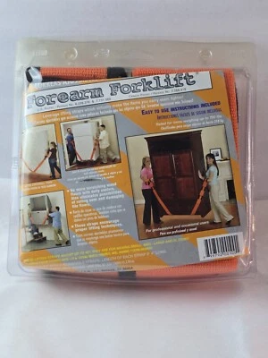 Correa móvil para carretilla elevadora de antebrazo, color naranja Foto 1 de 2