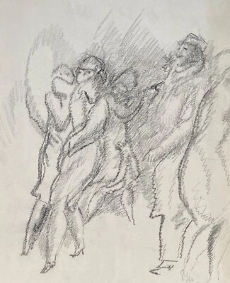 1940s Harold Hope Read Figure Drawing - image 1 of 2