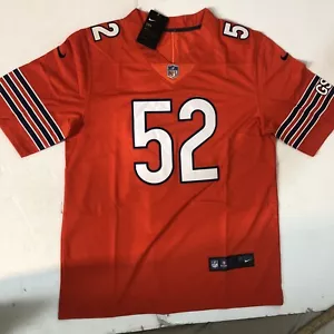 NIKE Chicago Bears Khalil Mack #52 NFL Players Jersey-Stitched, Orange Size M - Picture 1 of 9