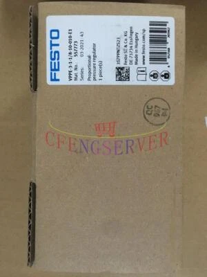 1PCS New FESTO Proportional Valve VPPE-3-1-1/8-10-010-E1 557773 - Image 1 of 4