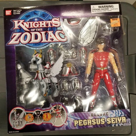 SAINT SEIYA Knight Of Zodiac DELUXE PEGASUS Cloth BANDAI Action Figure 8" Anime Cover