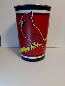 St Louis Cardinals Windcraft Metal Waste Basket - Picture 1 of 23
